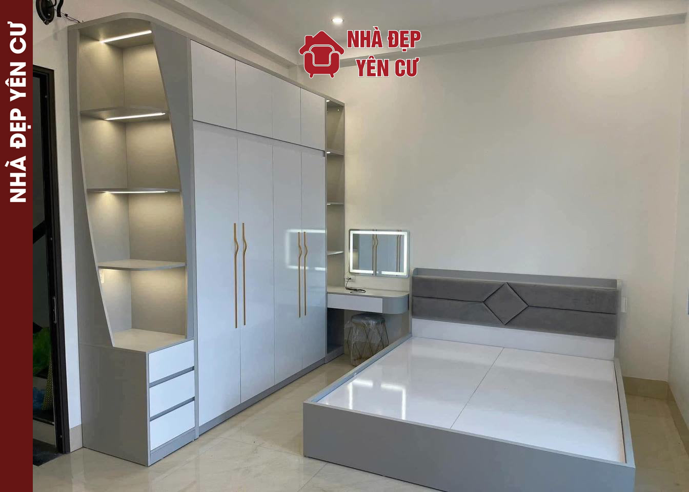 Combo phòng ngủ Ecoplast cho anh Tuấn Sóc Sơn