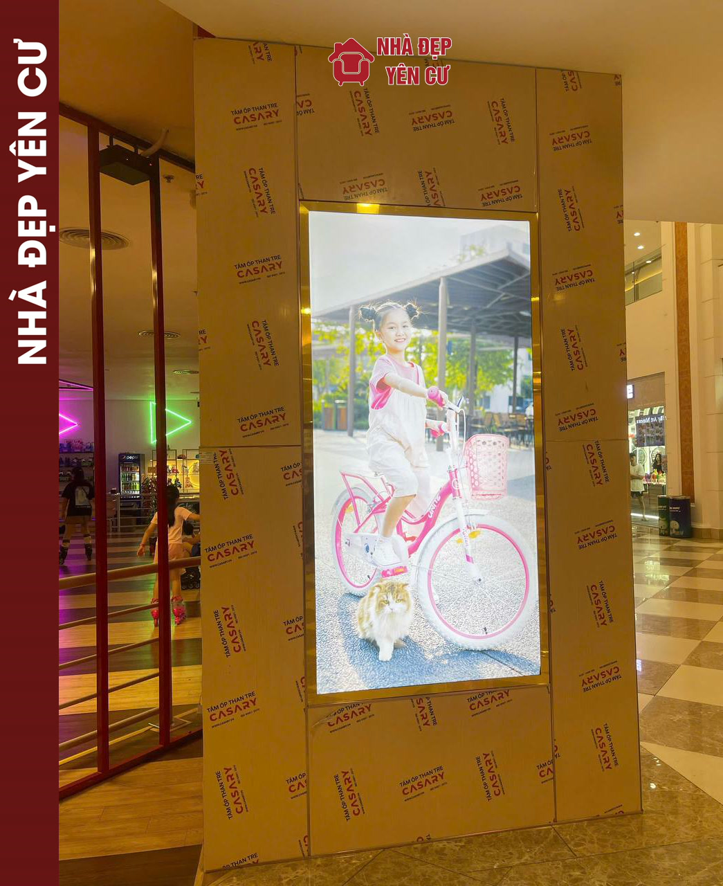 Ốp tấm than tre tai Thanh Xuân Royal city