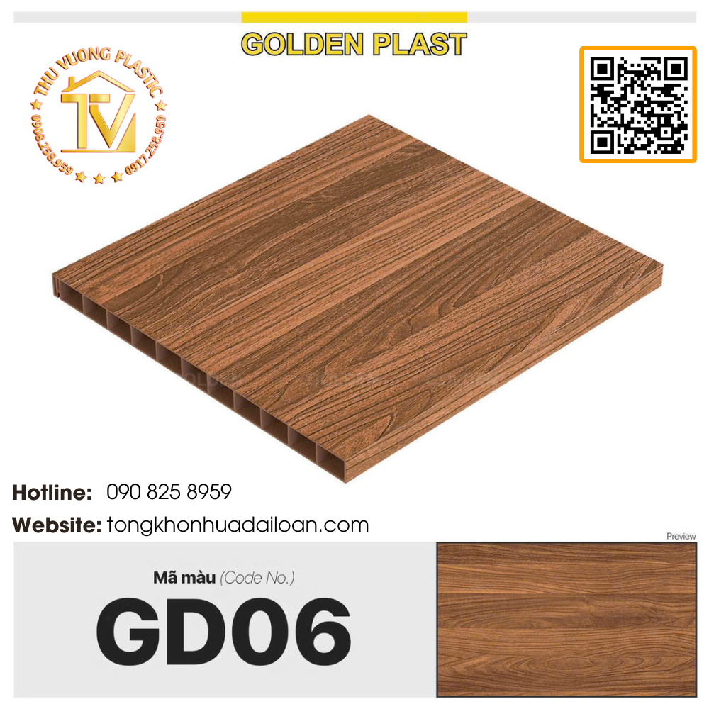 Tấm nhựa phổ thông Golden Plast GD 06