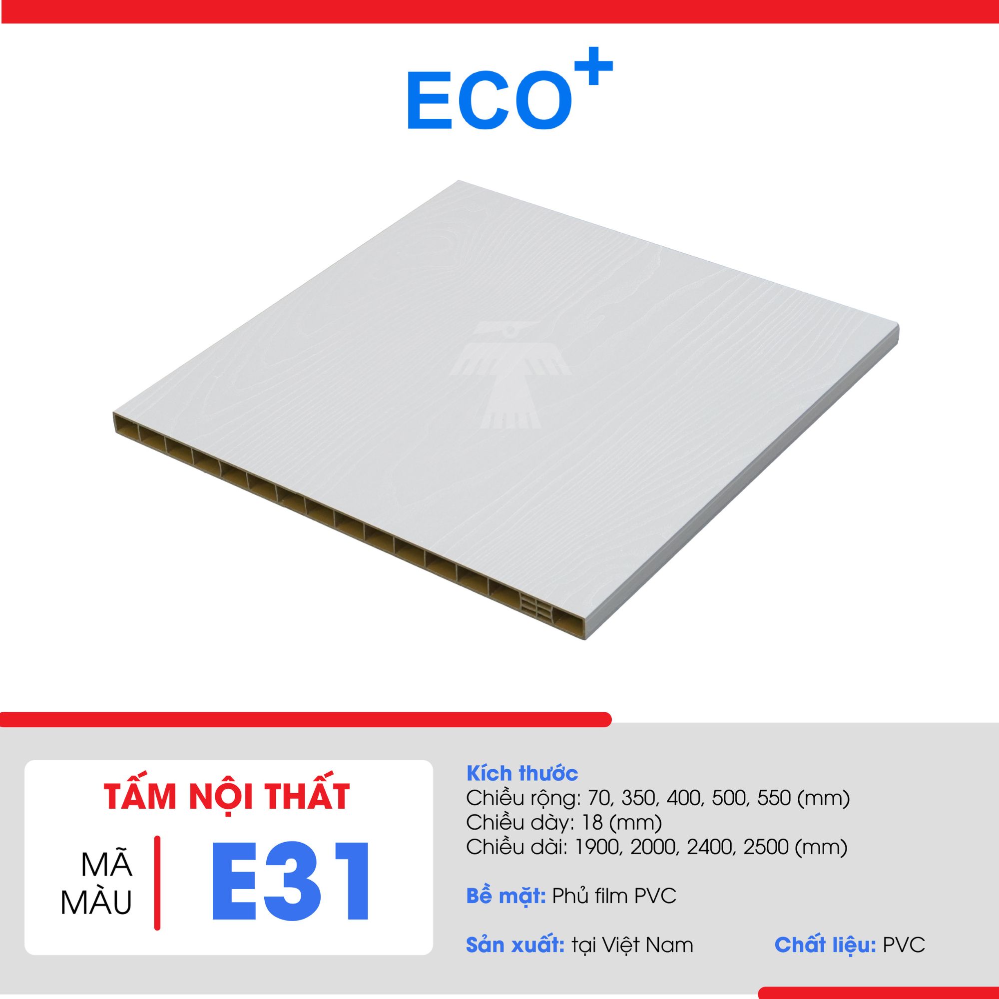 Tấm Nhựa ECO+ - ECO Cộng - E31