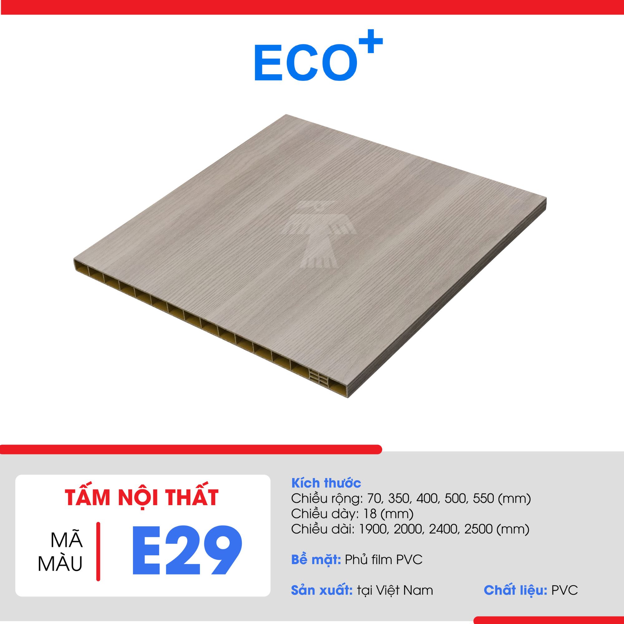 Tấm Nhựa ECO+ - ECO Cộng - E29