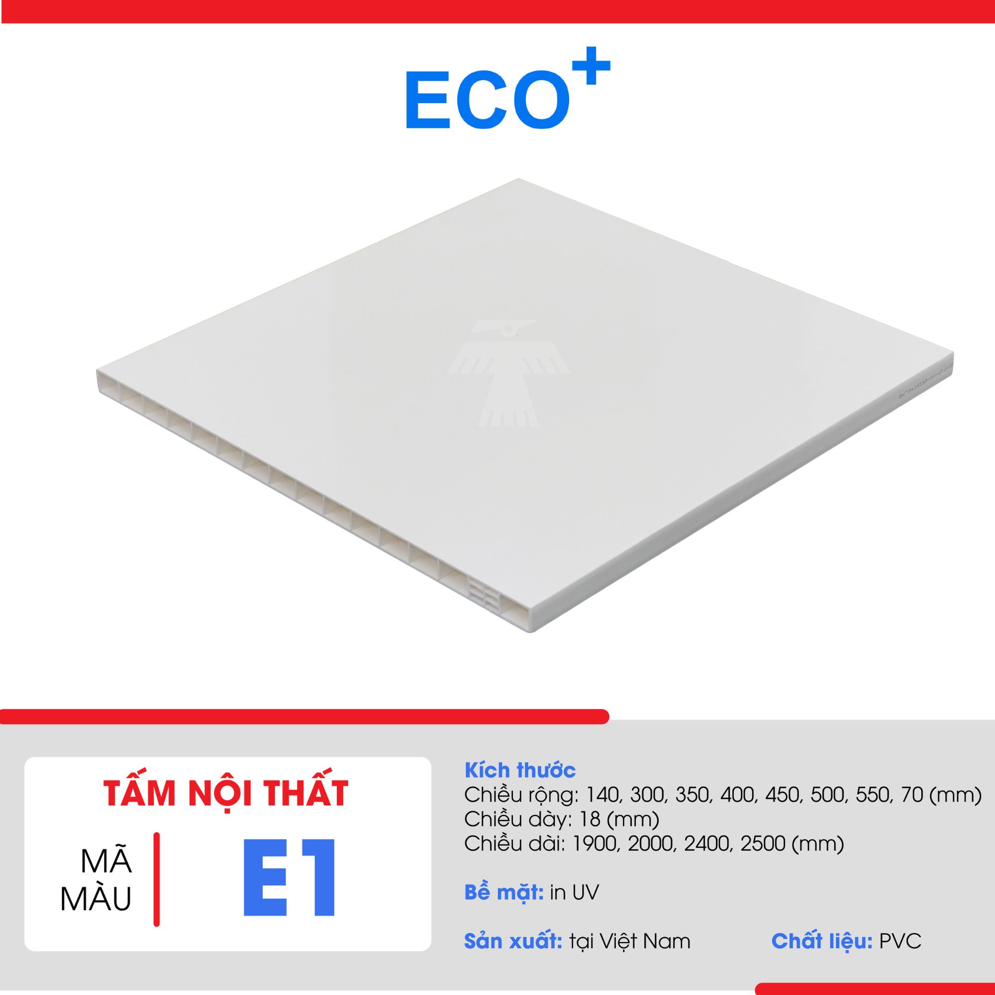 Tấm Nhựa ECO+  ECO Cộng E1