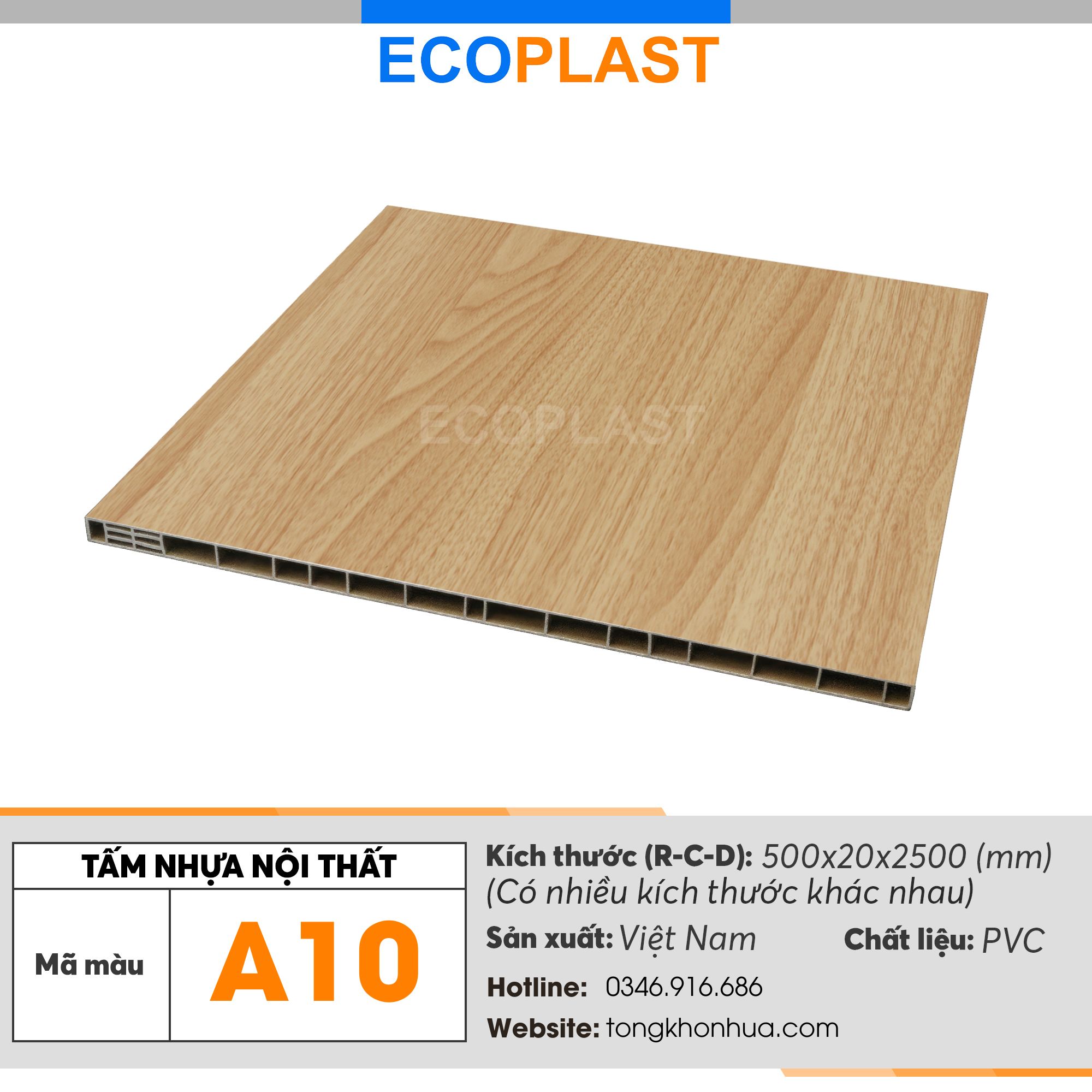 Tấm nội thất ECOPLAST - A10