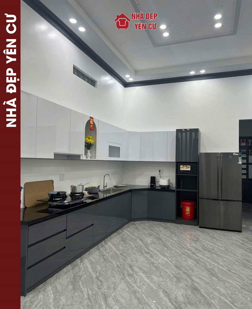 Trả hàng tủ bếp nhựa Ecoplast cho a Tuấn Thanh Xuân Hà Nội