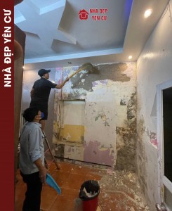 Ốp tấm than tre tại Thanh Trì
