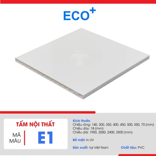 Tấm Nhựa ECO+  ECO Cộng E1