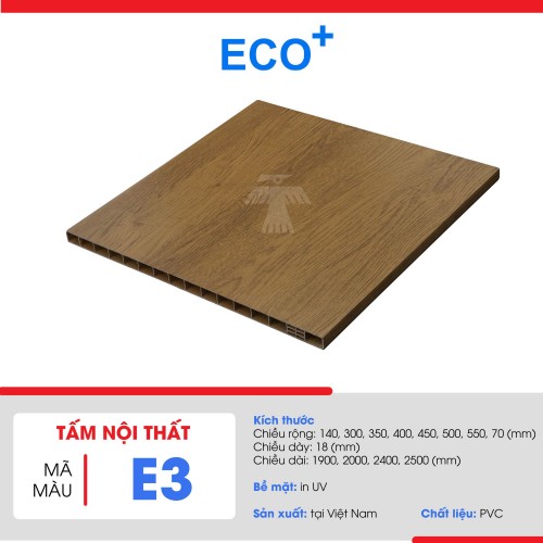 Tấm Nhựa ECO+  ECO Cộng  E3