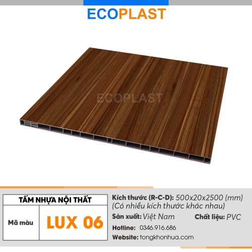 Tấm nội thất ECOPLAST LUXURY - LUX 06
