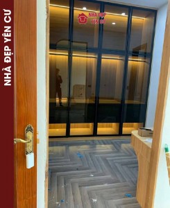 Thi công đèn led kết hợp nội thất nhựa tại Long Biên