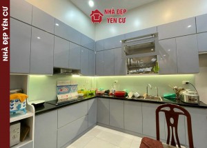 Thi công đèn led kết hợp nội thất nhựa tại Long Biên