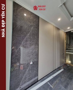 Thi công tấm ốp đa năng sợi than tre tại Hà Nội