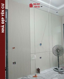 Thi công tấm ốp đa năng sợi than tre tại Hà Nội