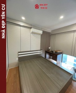 Thi công tấm ốp than tre chung cư Valencia phường Việt Hưng Hà Nội