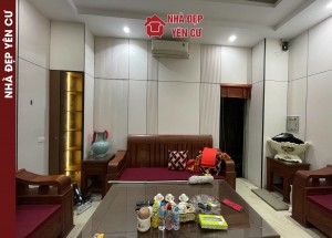 Thi công tấm ốp than tre màu vân vải tại Bắc Giang