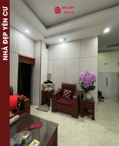 Thi công tấm ốp than tre màu vân vải tại Bắc Giang