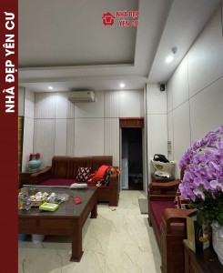 Thi công tấm ốp than tre màu vân vải tại Bắc Giang