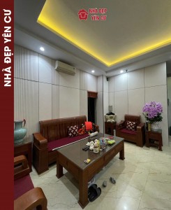 Thi công tấm ốp than tre màu vân vải tại Bắc Giang