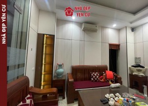 Thi công tấm ốp than tre màu vân vải tại Bắc Giang