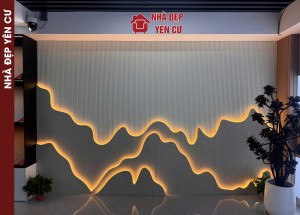 Thi công tấm ốp than tre tại Long Biên