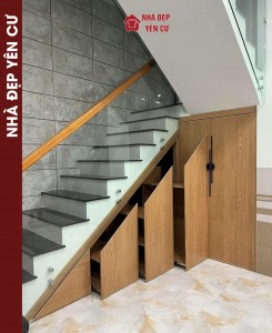 Thi công tủ nhựa Ecoplast cho bác Loan Hà Nội