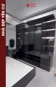 Thi công tủ quần áo nhựa cao cấp Ecoplast cho a Tuấn ở Thanh Xuân