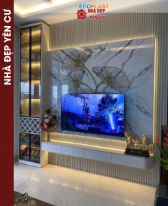 Thi công vách tv tại Hà Nội