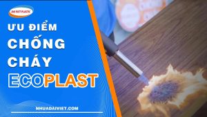 test kha nang chong chay lan0cua tam noi that ecoplast dai viet plastic