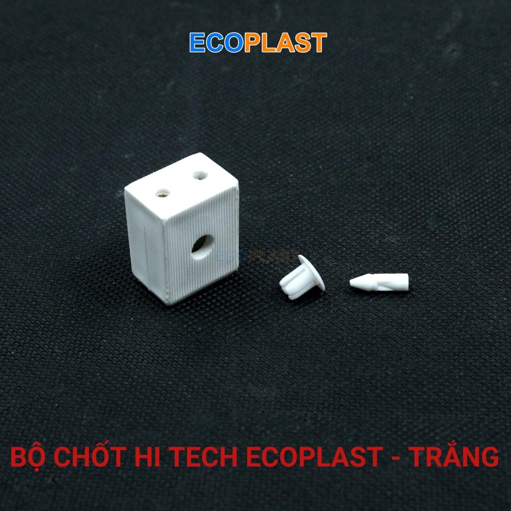 Bộ Chốt Hi-Tech Ecoplast - Trắng