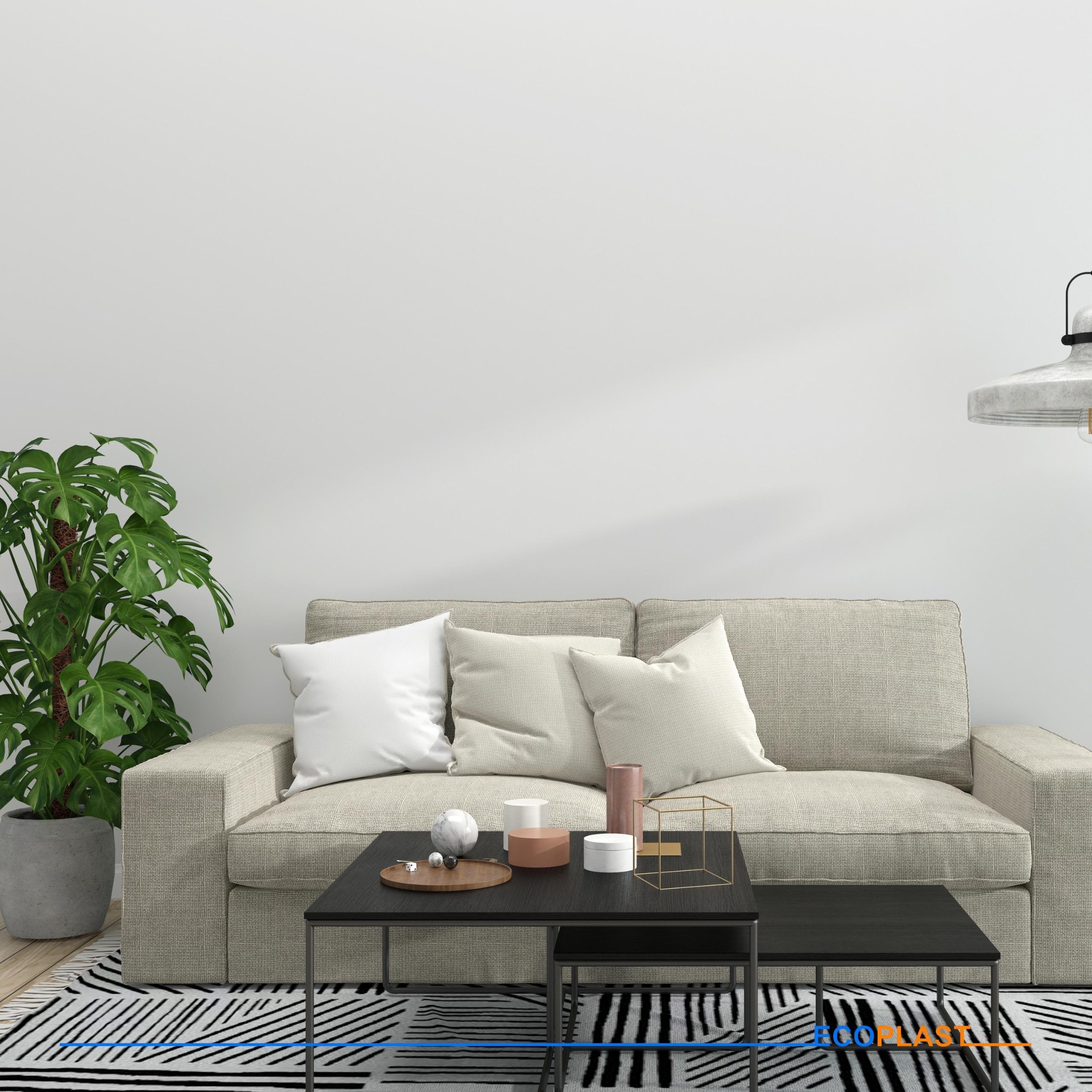 Ứng dụng của tấm nhựa nội thất cho phòng khách 3 ban tra phong khach scaled