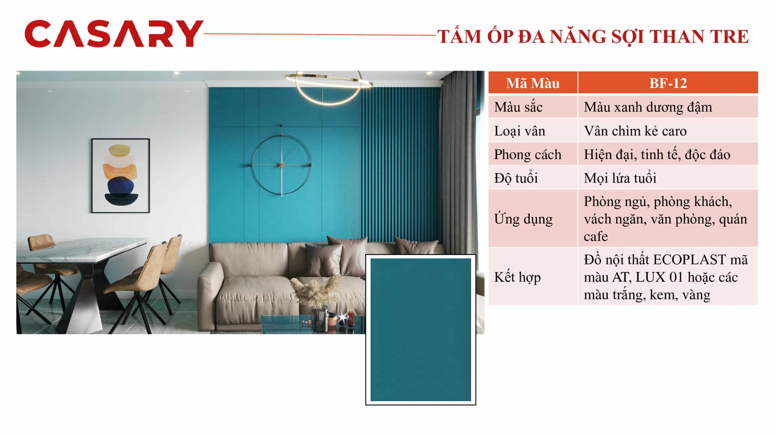 Tấm ốp đa năng CASARY - BF12 10 ung dung tam op da nang soi than tre BF12 scaled 1