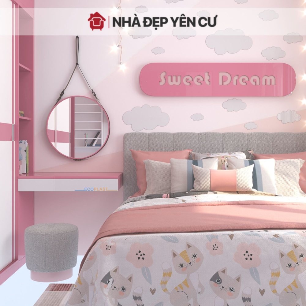 Bàn Trang Điểm Ecoplast - TD07