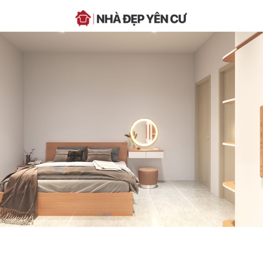 Combo Nội Thất Phòng Ngủ Ecoplast - CB07 1 combo noi that phong ngu nhua ecoplast CB07