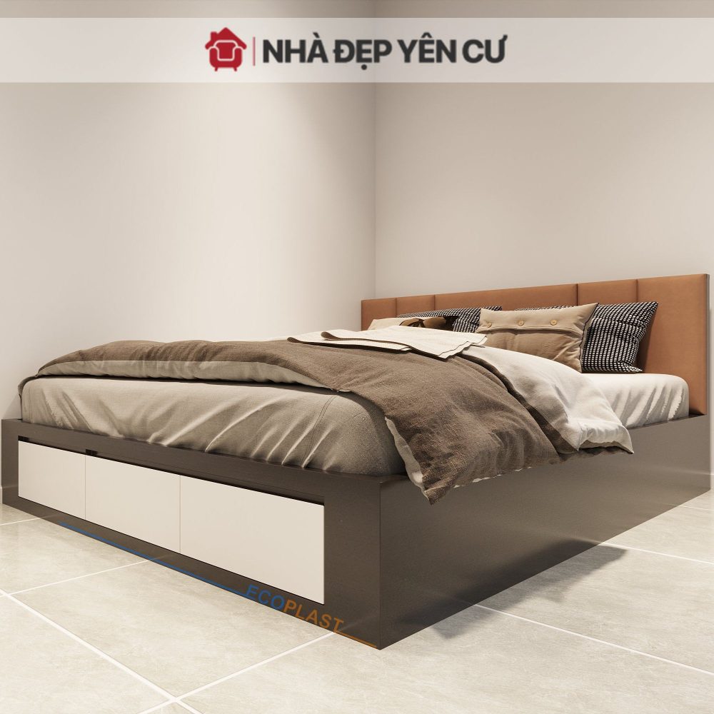 Giường Nhựa Ecoplast - G001