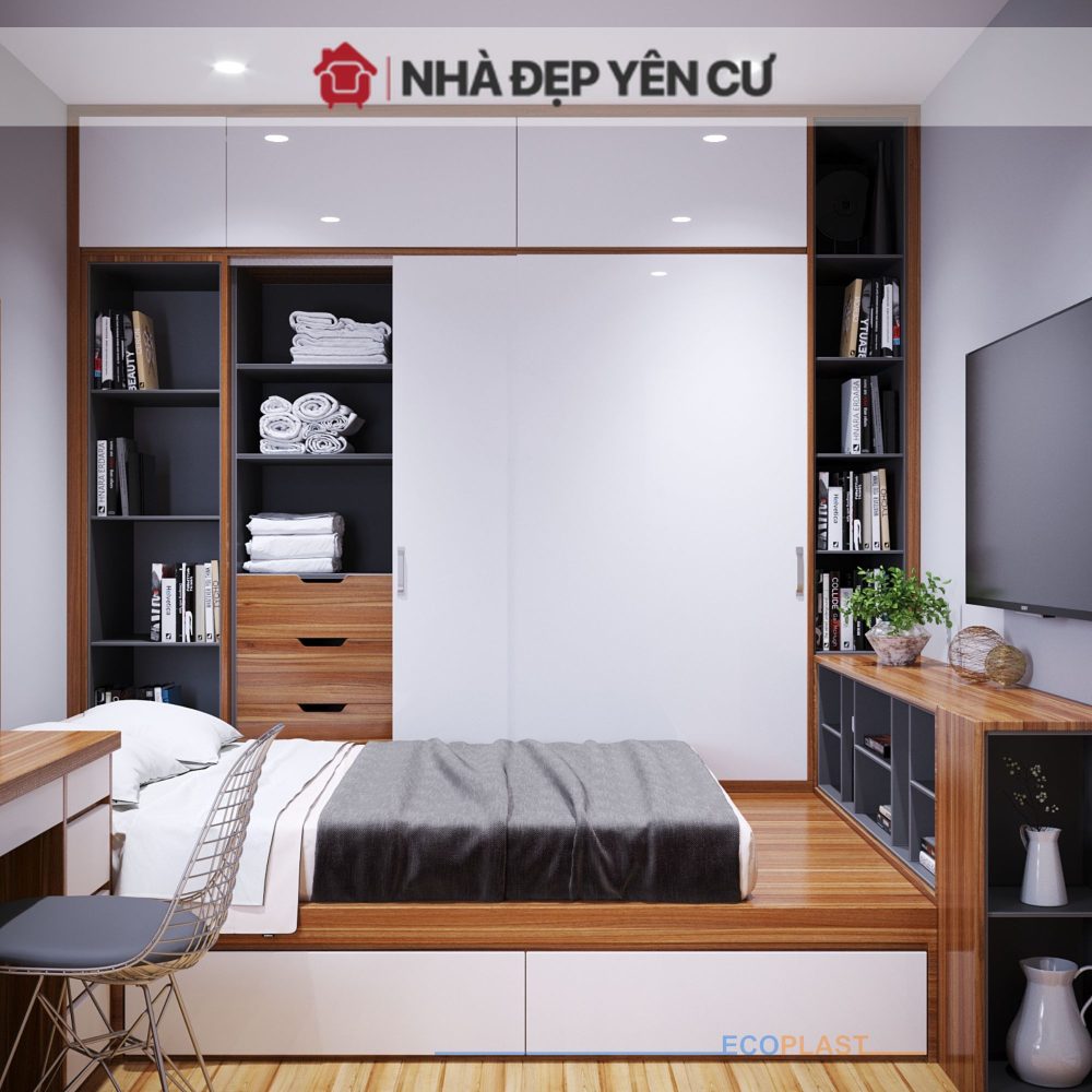 Giường Nhựa Ecoplast - G003