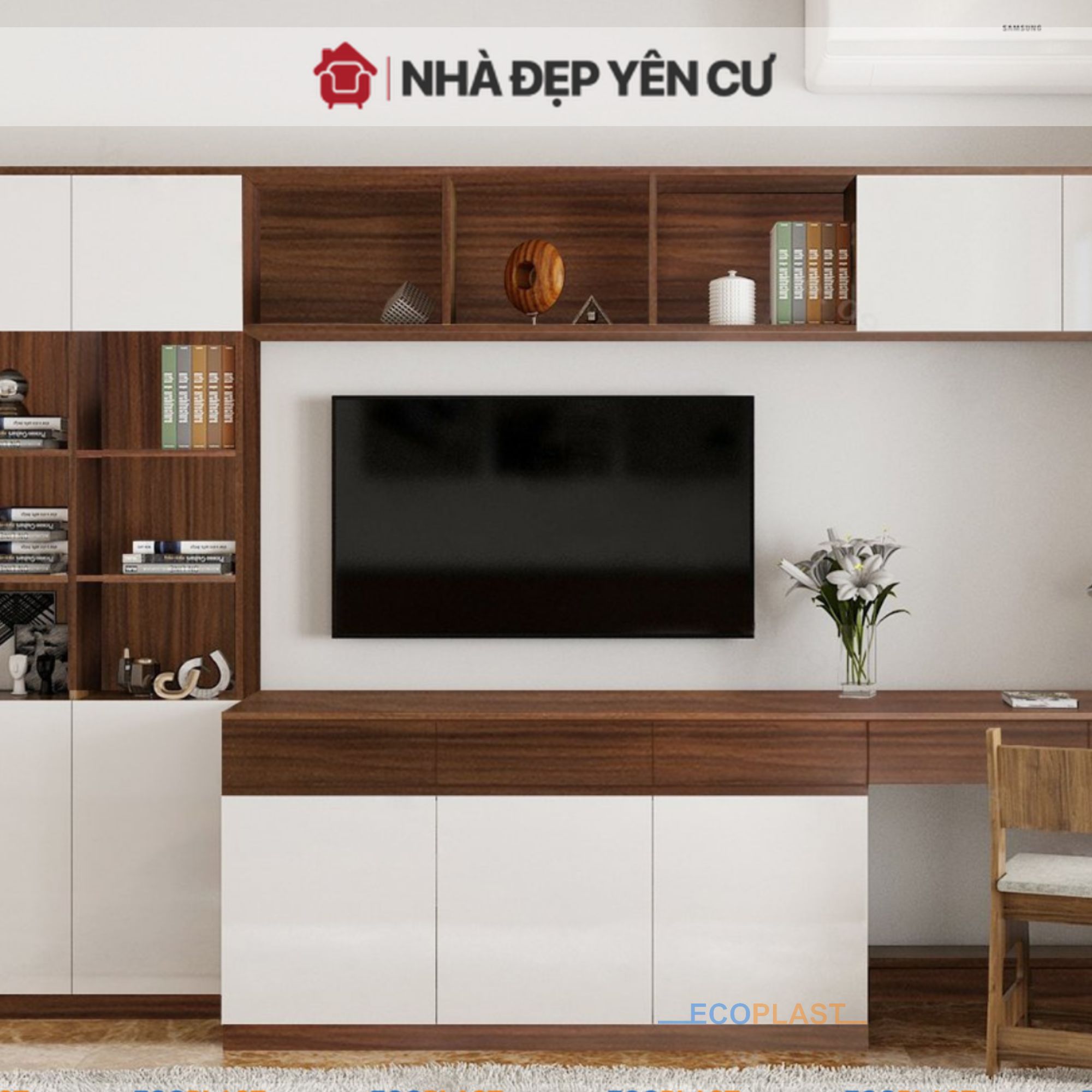 ke-tivi-nhua-ecoplast-TI02 ke tivi nhua ecoplast TI02