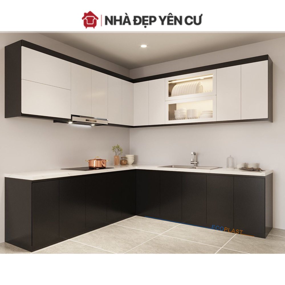 Tủ Bếp Nhựa Ecoplast - TB002