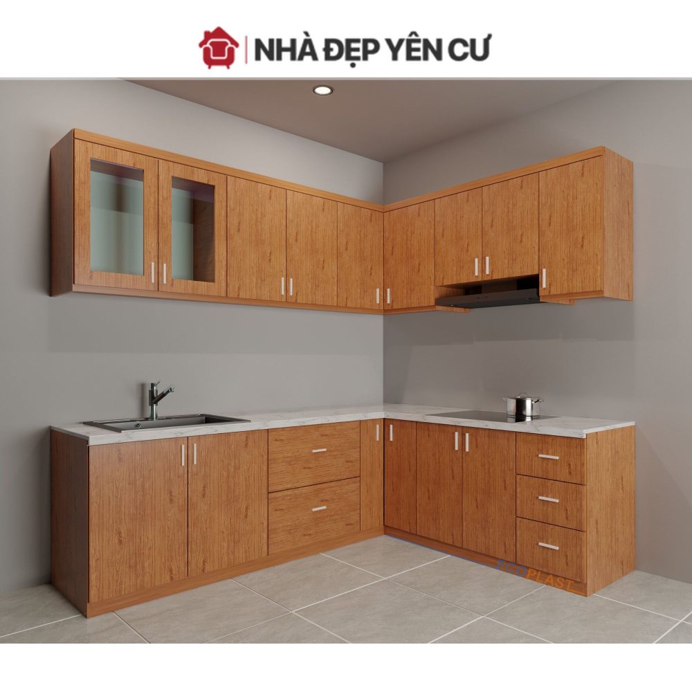 Tủ Bếp Nhựa Ecoplast - TB009