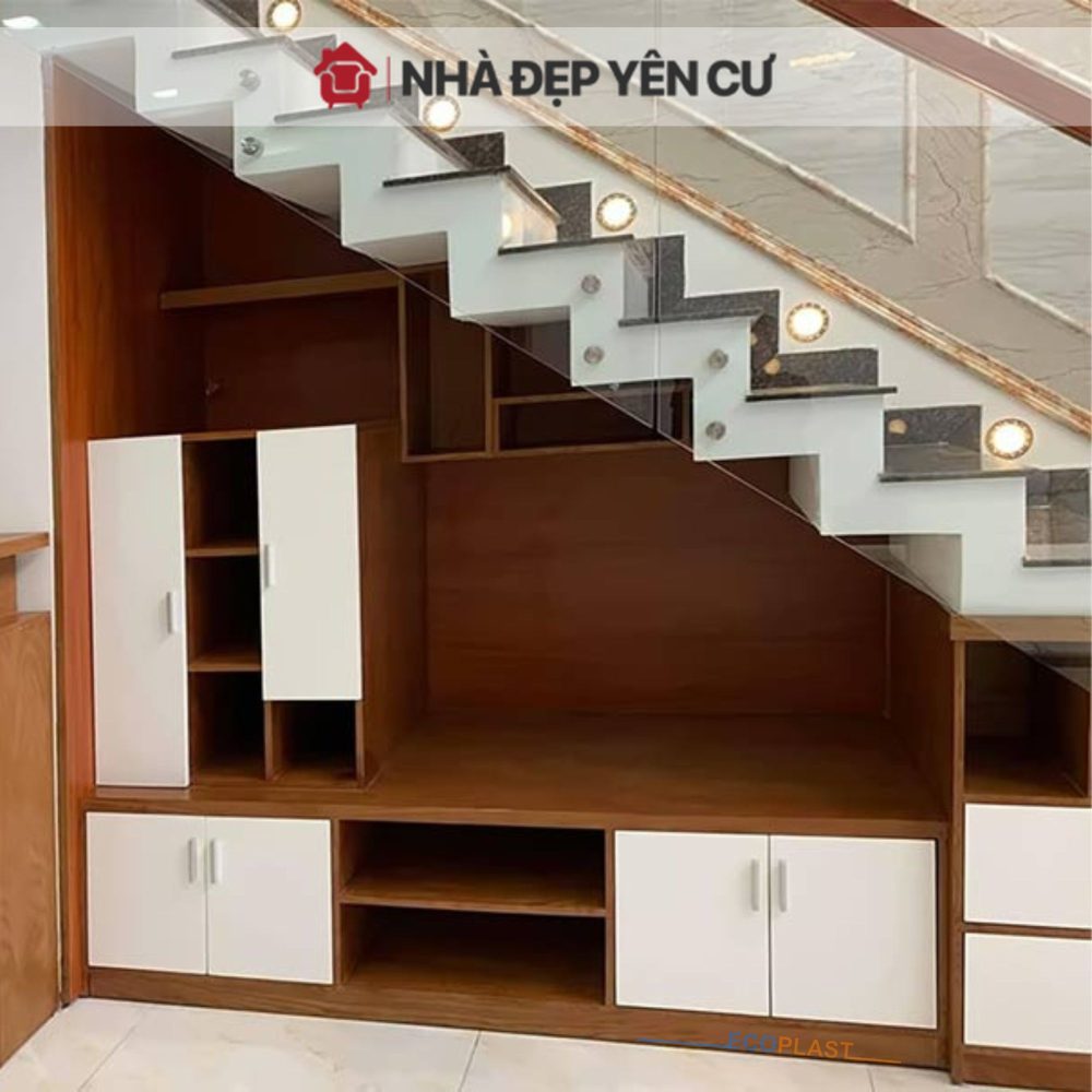 Tủ Gầm Cầu Thang Ecoplast - TG02