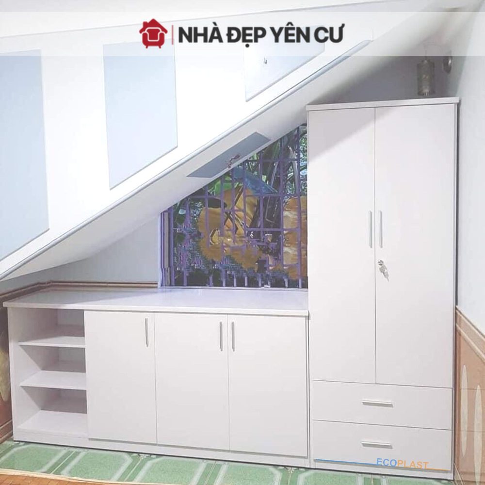 Tủ Gầm Cầu Thang Ecoplast - TG04