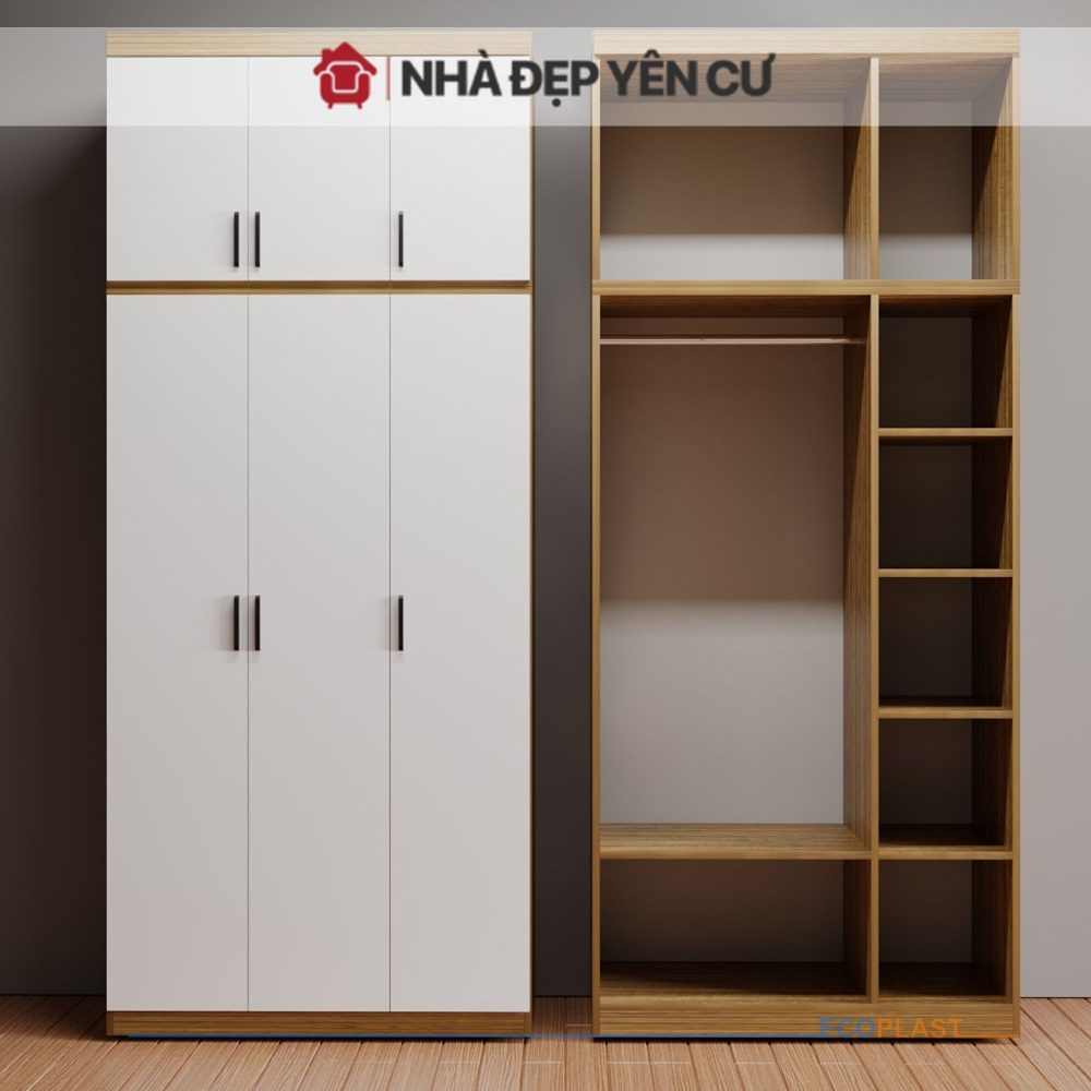 Tủ Quần Áo Ecoplast - T004