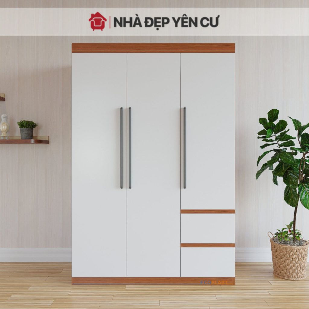 Tủ Quần Áo Ecoplast - T005 1 tu quan ao ecoplast T005