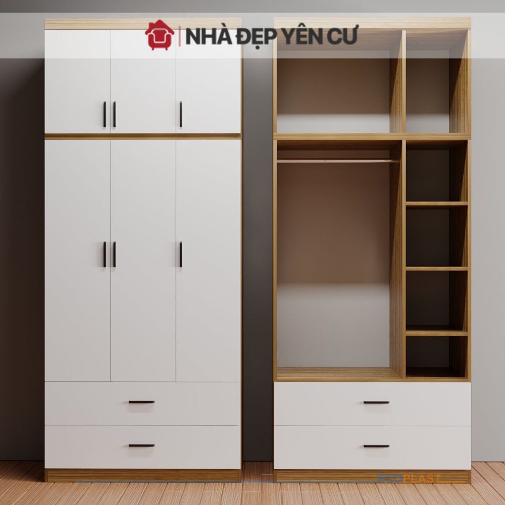 Tủ Quần Áo Ecoplast - T008