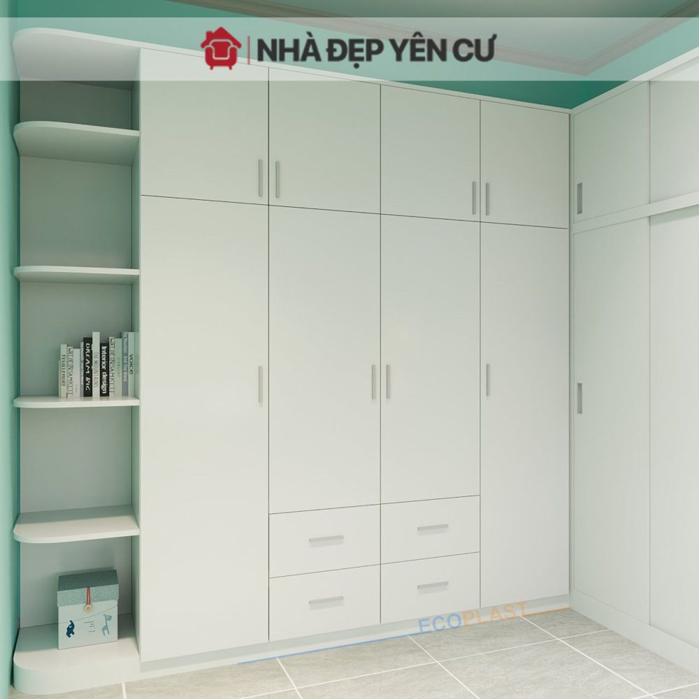 Tủ Quần Áo Ecoplast - T016