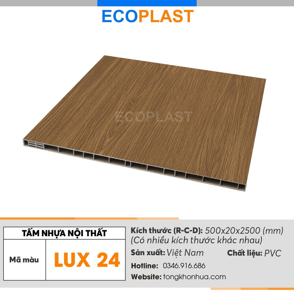 Tấm nội thất ECOPLAST LUXURY - LUX 24