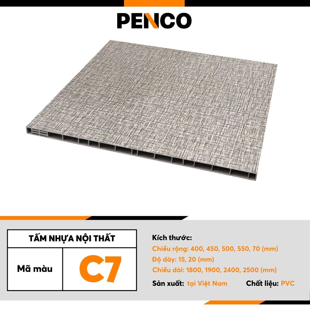 Tấm Nhựa Penco | Tấm Tủ Nhựa | Tấm Tủ C7